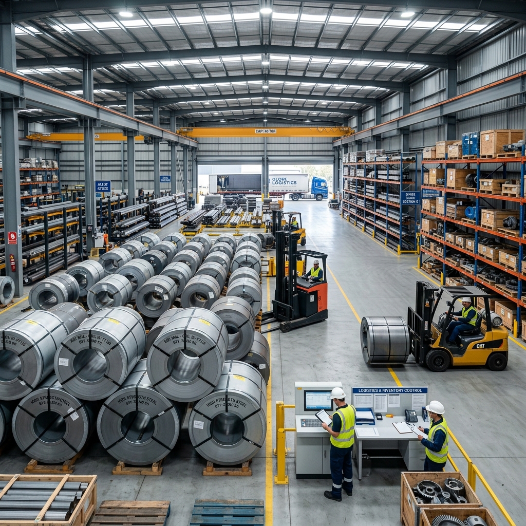 Industrial Metals & Raw Materials Warehouse